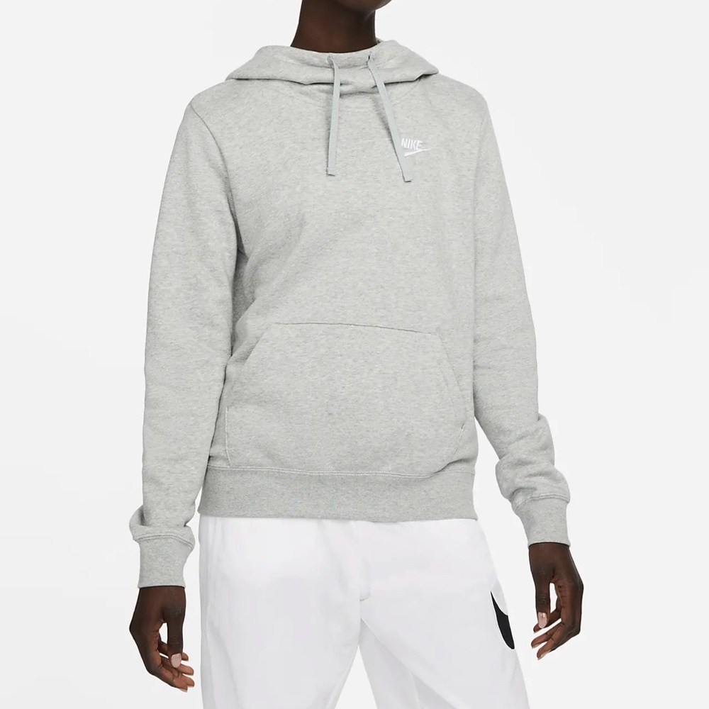 Nike club fleece funnel neck hoodie